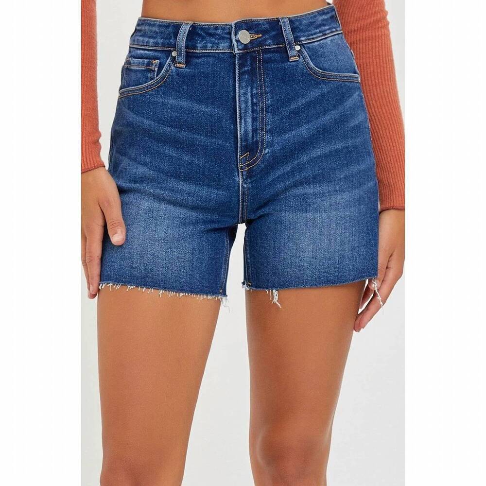 NEW RISEN women's rory shorts in denim
